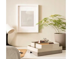 Ikea Kuggis stalinis organizatorius, 26x35x16 cm, tamsiai pilkai-smėlio spalvos