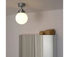 Lubinis šviestuvas Ikea Lampa sufitowa plieninė do łazienki 28 cm FRIHULT