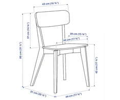 IKEA LISABO Peleninė kėdė