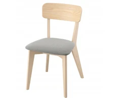 IKEA LISABO peleninė kėdė su apmušalais, valgomojo kėdė