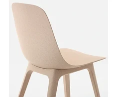 IKEA ODGER baltos smėlio spalvos kėdė, valgomojo kėdė