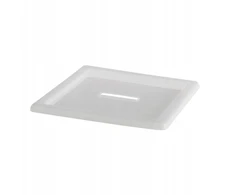 Ikea POKRYWKA DO POJEMNIKA NA KÓŁKACH BEZBARWNA 39x39cm