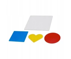 IKEA PYSSLA Formos lyginimo karoliukams, rinkinys 4 vnt., širdies apskritimas