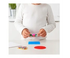 IKEA PYSSLA Formos lyginimo karoliukams, rinkinys 4 vnt., širdies apskritimas
