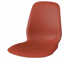 Ikea Raudona sėdynė plastikinei valgomojo kėdei