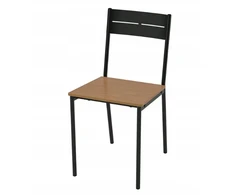 IKEA SANDSBERG kėdė 1 vnt juoda/ruda beica