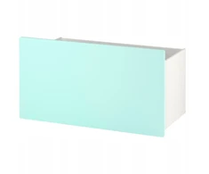 IKEA SMASTAD Pudełko 90x49x48 cm bladoturkusowy