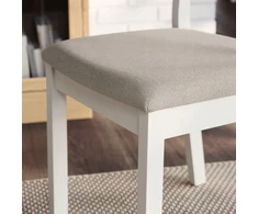 IKEA TONSTAD Kėdė, kreminė/Fridtuna šviesiai smėlio spalvos