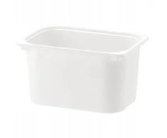 IKEA TROFAST Žaislų konteineris baltas 42x30x23cm didelei plastikinei lentynai