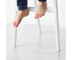 Ikea Urban vaikiška kėdutė 45x48x79 Balta/Balta