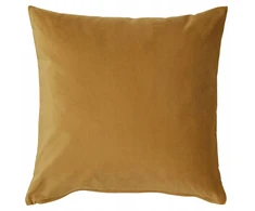 Ikea Užvalkalas Aksamitna Żółtobrązowa 50x50 cm Medvilnė