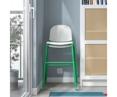 Ikea VILDGAS Vaikiška kėdutė - balta/žalia