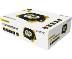 Įkraunamas nešiojamas LED prožektorius ENTAC,IP65,6W+1W,240lm,2x18650 akum, kompl.,krovik