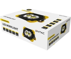 Įkraunamas nešiojamas LED prožektorius ENTAC,IP65,6W+1W,240lm,2x18650 akum, kompl.,krovik