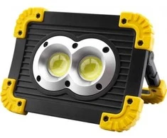 Įkraunamas nešiojamas LED prožektorius SPECTOR LIGHT,IP44,20W, 4000K,1200lm,naud., laik. 2,5-3,5val.