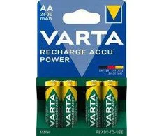 Įkraunami elementai VARTA ACCU, AA, 2600 mAh, 4 vnt