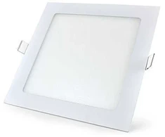 Įleidžiama LED panelė HOROZ, 9 W, 540 lm, 4200 K, 15 x 15 cm, 2 vnt.