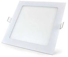 Įleidžiama LED panelė HOROZ, 9 W, 540 lm, 4200 K, 15 x 15 cm, 2 vnt.