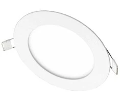 Įleidžiama LED panelė SPECTOR LIGHT, 6 W, 3000 K, 520 lm, apvali f., baltos sp., Ø12,7 x h3,3 cm