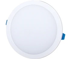 Įleidžiama LED panelė TOPE TOPAZ, IP40, 22 W, 4000 K, 1980 lm, baltos sp, apvali f, Ø22 cm