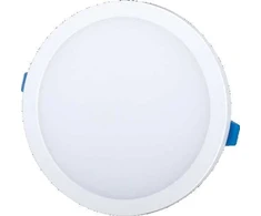 Įleidžiama LED panelė TOPE TOPAZ, IP40, 22 W, 4000 K, 1980 lm, baltos sp, apvali f, Ø22 cm