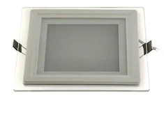 Pakabinamas šviestuvas Bona electrica Įleidžiamas led šviestuvas LUX SLIM 6W, Šiltai Balta