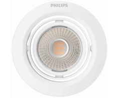 Įleidžiamas LED šviestuvas PHILIPS POMERON SCENE SWITCH, 7 W, 2700 K, 420 lm, dimeriuojamas Ø9 cm