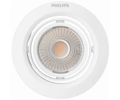 Įleidžiamas LED šviestuvas PHILIPS POMERON SCENE SWITCH, 7 W, 2700 K, 420 lm, dimeriuojamas Ø9 cm
