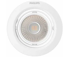 Įleidžiamas LED šviestuvas PHILIPS POMERON SCENE SWITCH, 3 W, 2700 K, 200 lm, dimeriuojamas Ø9 cm