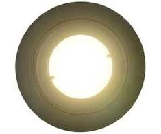 Įleidžiamas LED šviestuvas TRIO LAMONT, IP65 6,5W 650lm 3000K juodos sp Ø8,2x3,8cm