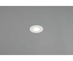 Įleidžiamas LED šviestuvas TRIO LAMONT, IP65 6,5W 650lm 3000K baltos sp Ø8,2x3,8cm