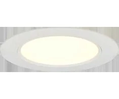 Įleidžiamas LED šviestuvas TRIO VIRUNGA, IP44 6W 900lm 2300/3000/4000K baltos sp Ø11x8,5cm