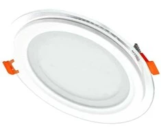 Įleidžiamas stiklinis LED šviestuvas VESTALIGHT, 3000 K, 6 W, 407 lm, IP40, Ø9,7 cm