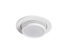 Įleidžiamasis šviestuvas KANLUX AGEO, 1 x GX5,3/GU10, max 10 W, baltos sp., Ø10,7 cm