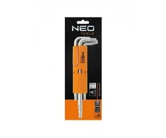 Ilgi Torx raktų rinkinys NEO 09-524 (T10-T50, 9 vnt.)