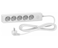 Schneider Electric Ilgiklis Schneider, 5 lizdai, 3 m., baltas; ST9453W