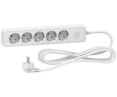 Schneider Electric Ilgiklis Schneider, 5 lizdai, 3 m., baltas; ST9453W