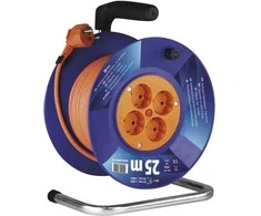 Ilgintuvas ritėje su įžeminimu Emos 4viet./25m/3x1.5mm