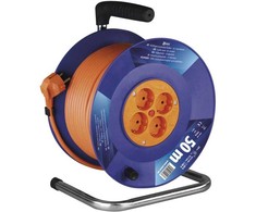 Ilgintuvas ritėje su įžeminimu Emos 4viet./50m/3x1.5mm