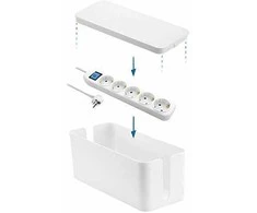 Ilgintuvas su įžeminimu ir jungikliu dėžutėje Electraline 5-viet./1.5m/3x1mm2