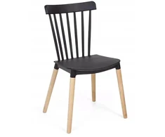 Impor SET 4x FAVI kėdė, juoda