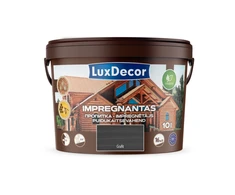Impregnantas medienai LuxDecor, 10 l, grafitas, laukui ir vidui
