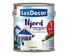 Impregnuojanys dažai medienai LuxDecor Njord, 2,5 l, Ledkalnis