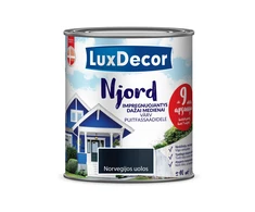 Impregnuojanys dažai medienai LuxDecor Njord, 0,75 l, Norvegijos uolos