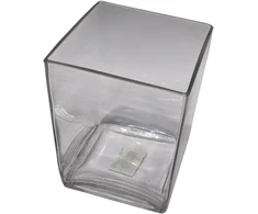 Indas-kubas 15x15x20cm stiklinis