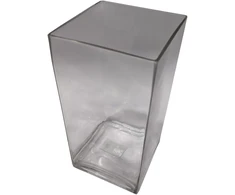 Indas-kubas 15x15x30cm stiklinis