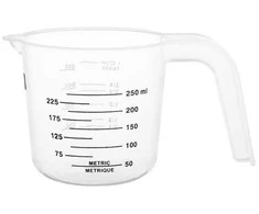 Maku matuoklė iš plastiko 250ml