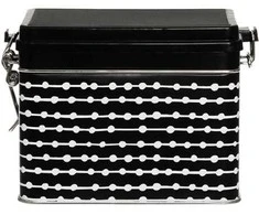 Indelis arbatai metalinis 0,6 l baltas/juodas MAKU 329091
