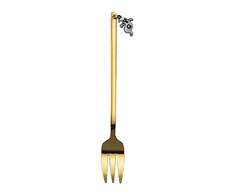 Individualiai pritaikyti stalo įrankiai, gotikinis dekoras, „Halloween Golden Fork Ghost“.