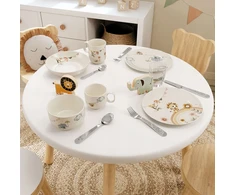 Indų ir stalo įrankių rinkinys vaikams, 7 vnt. Riaukite kaip liūtas Villeroy &amp; Boch